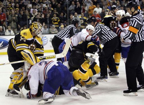 The Bruins and Canadiens have one of the most fierce rivalries in the NHL.